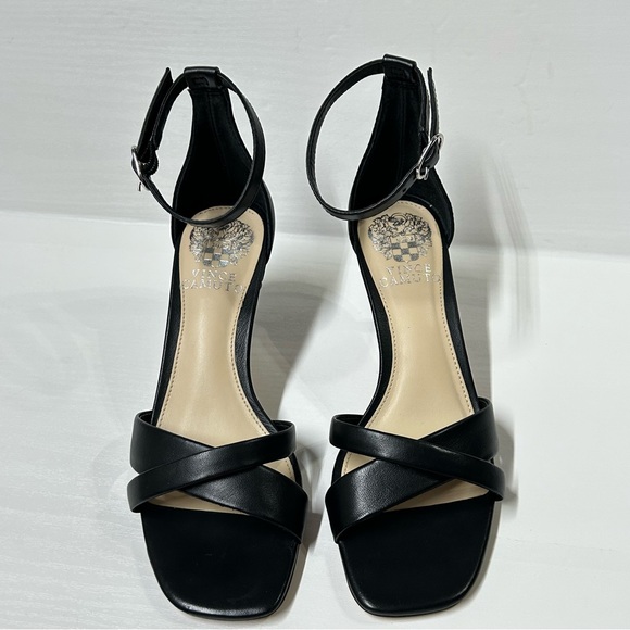 Vince Camuto Sarriss Black Strap Heel Size 6 - Picture 13 of 13